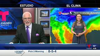 Miguel Amante - Pronostican cambios drásticos de las condiciones del tiempo en Laredo