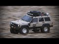 SCX10 III CheroKee Hobbywing AXE 550 2700KV Running fast on the sandy beach