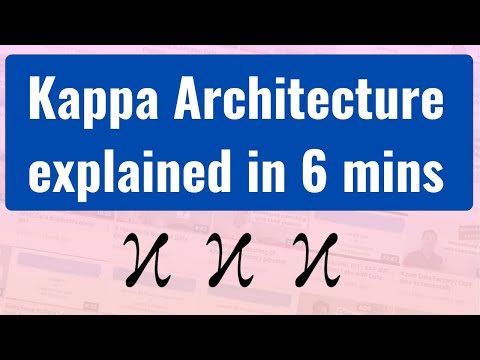 Kappa Streaming Architecture in 6 minutes