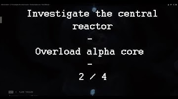 Alien Isolation -  2 / 4  Investigate the central reactor - Overload alpha core - Hard Difficulty -