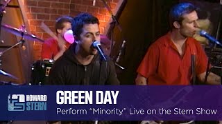 Green Day “Minority” Live on the Stern Show (2000)