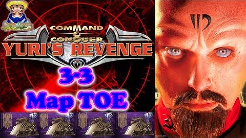 Yuri online Ra2  3 VS 3 (map TOE Ra2) #By Super Uncle