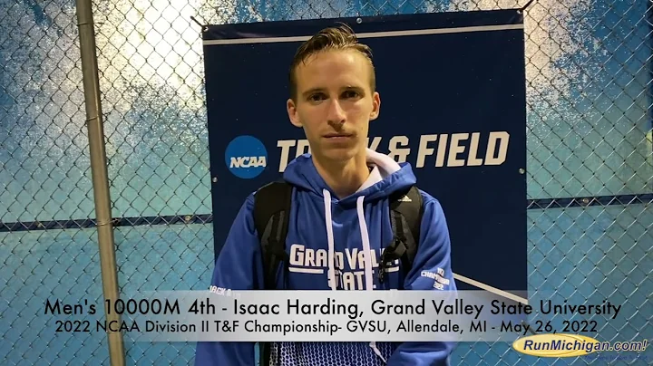 Interview: Isaac Harding, GVSU - 10000M 4th at 202...