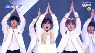 PRODUCE X 101 [All직캠] Seventeen - Clap (박수) @그룹X배틀