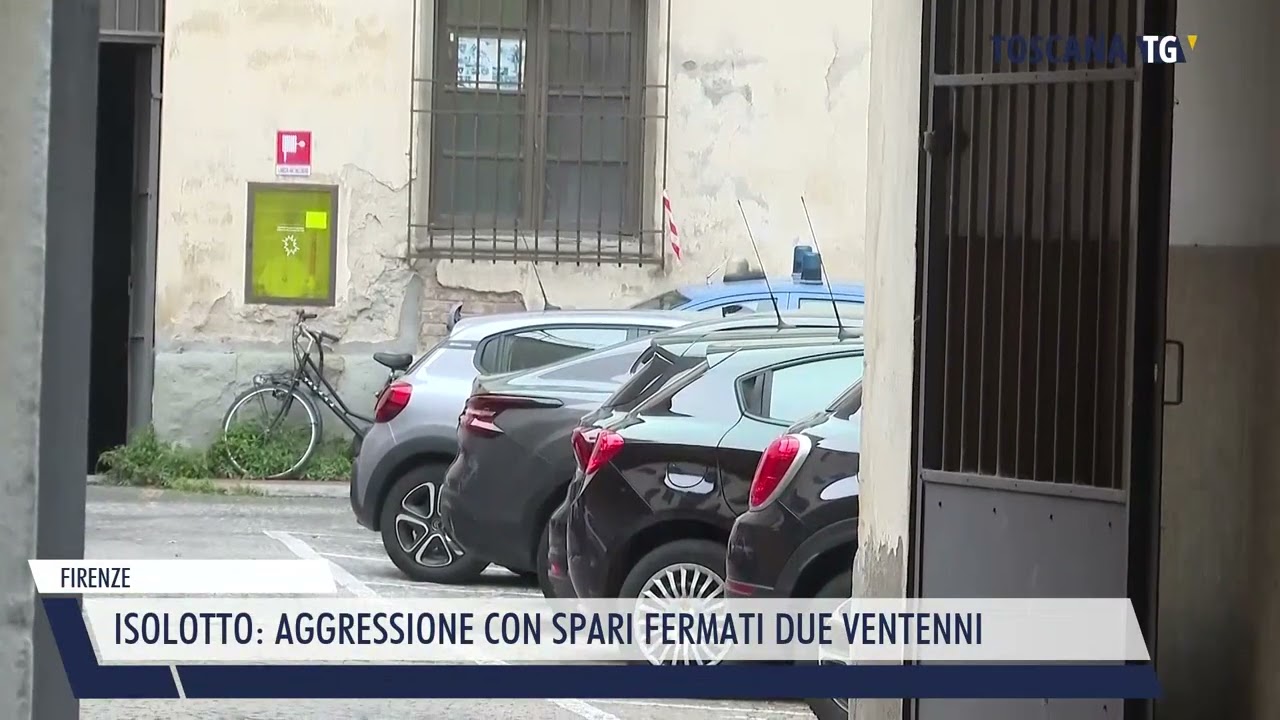 2025-04-19 FIRENZE - ISOLOTTO, AGGRESSIONE CON SPARI FERMATI DUE VENTENNI