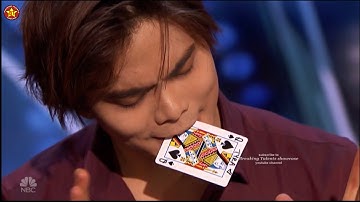 Shin Lim BEST Close UP Card Magic  America