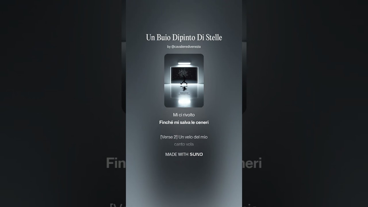 Un Buio Dipinto Di Stelle