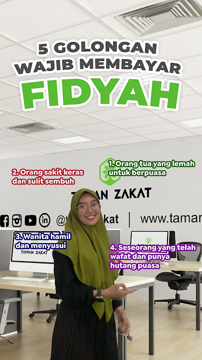 JANGAN LUPA BAYAR FIDYAH YUK 😇