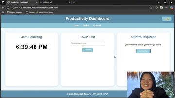 UTS Pemrograman Berbasis Web - membuat web yang mengandung HTML,CSS, dan Javascript didalamnya