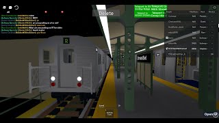 BMT Subway RARE: Ditmars Blvd bound R32 (R) train @ Astoria-Ditmars Blvd