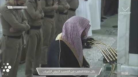 صلاة المغرب للشيخ صلاح البدير 7 جمادى الآخر  1442هـ تلاوة جميلة