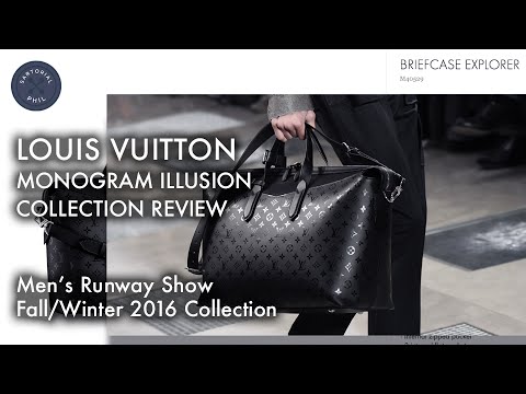 Monogram Illusion Collection Review by Louis Vuitton Men's Fall/Winter 2016  