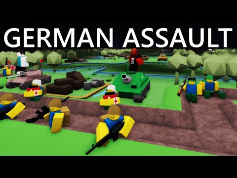 GERMAN ASSAULT in Roblox Noobs in Combat