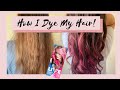 How I Dye My Hair Pink - Schwarzkopf Live | CHASING RUBY CHAT