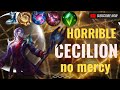😱horrible 👻cecilion | no mercy build #ceciliongameplay #promagemlbb #mlbb #ml #mage