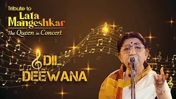 Dil Deewana Lata Mangeshkar Live • Queen In Concert • An Era In Evening • 1997 • HD