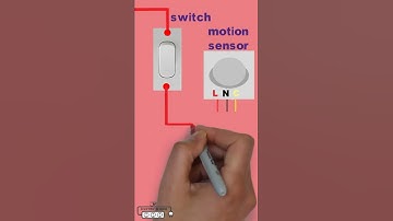 Motion sensor wiring diagram