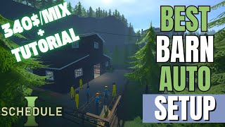 Schedule 1 - Ultimate Updated Barn Automation Guide | Best Crystal Setup ($340/Mix) Tutorial