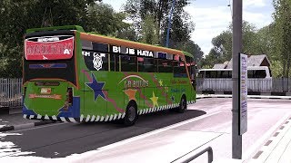 ETS2 Indonesia - Hino AK Bumel Putra Luragung "Mawar Bodas" screenshot 2