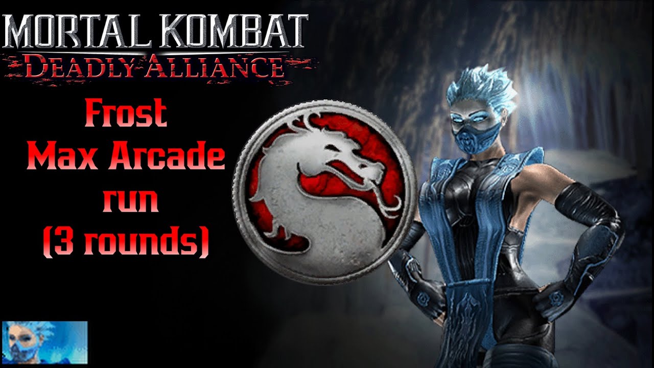 Mortal Kombat: Deadly Alliance Frost аркадный забег (макс) (PS2)
