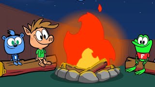 hobbykids go camping hobbykids adventures cartoon episode 22