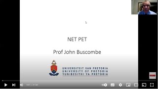 Prof John Buscombe - PET imaging in NET