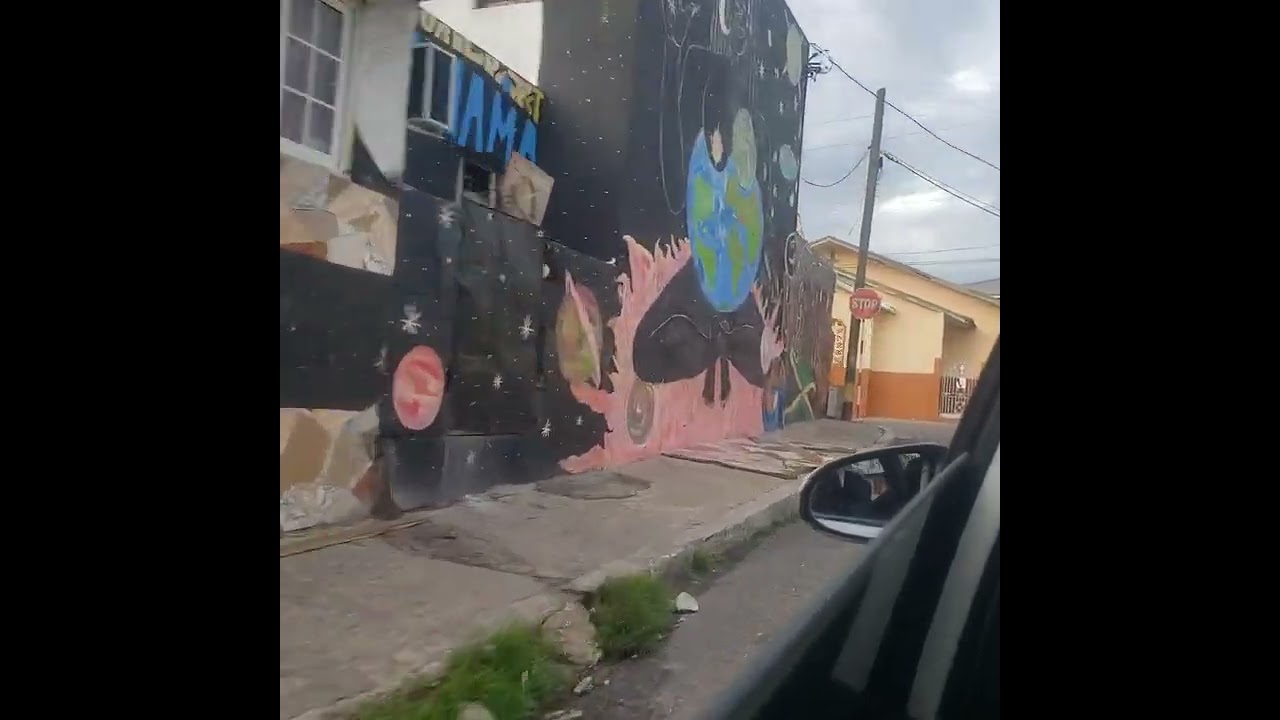 tour guide in Kingston Jamaica Tivoli garden one of Jamaica slum its a place with vibez and talent.