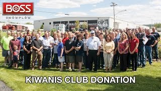 Kiwanis Club Donation - BOSS Giving | BOSS Snowplow |
Subscribe - http://www.youtube.com/c/Bossplow
Website - http://www.bossplow.com
Facebook - https://www.facebook.com/TheBossSnowplow/
Twitter - https://twitter.com/BOSSSnowplows
LinkedIn - https://www.linkedin.com/company/boss-snowplows?trk=biz-companies-cym
Instagram - https://www.instagram.com/boss_snowplow/
For BOSS, it all starts here in Iron Mountain, Michigan, where designing, innovating and manufacturing world-class snow and ice removal equipment is what were all about. We are a worldwide leader in snow and ice control with a growing lineup of plows for trucks, UTVs and ATVs, salt and sand spreaders and box plows built for the professional. Kiwanis Club Donation - BOSS Giving | BOSS Snowplow |
