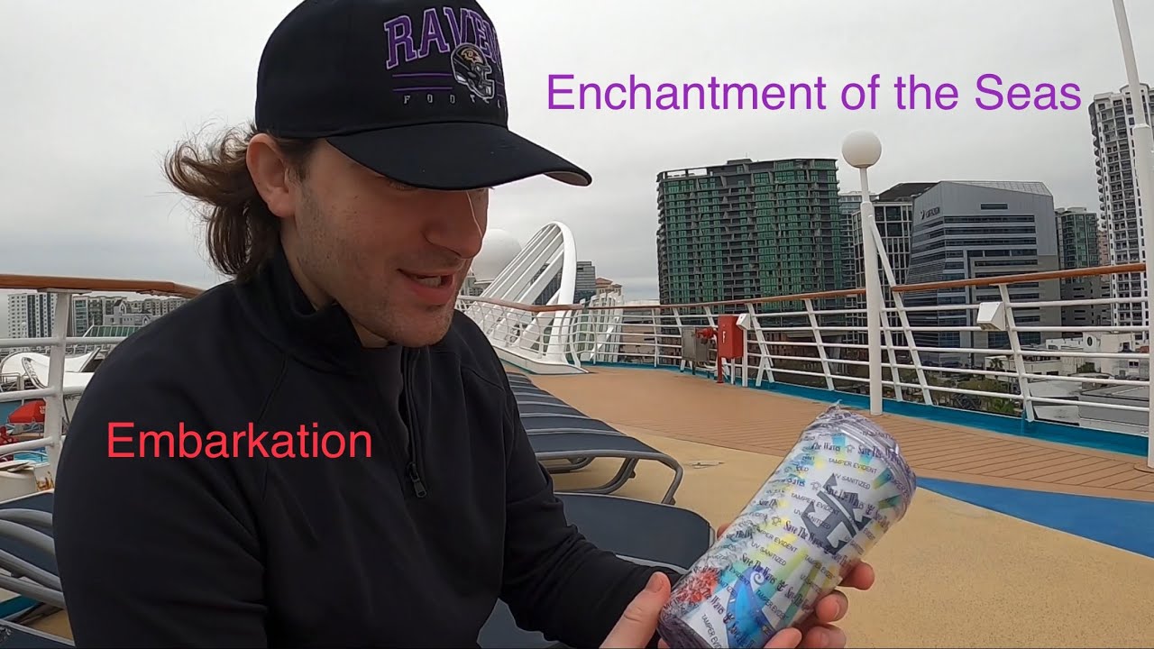 Enchantment of the Seas Day 1 | Embarkation from Tampa