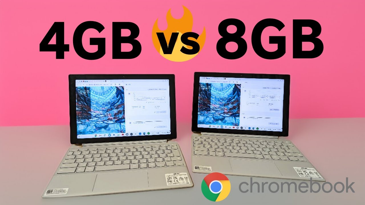 気のせいじゃね? 🤔 Chromebook RAM 4GB vs 8GB 対決! 🔥RAMの容量より重要なモノそれは・・・4GBそんなに悪なのか? 8GBならサクサクなのか? 誰得検証