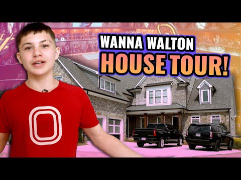 Prodigy WANNA WALTON Gives Mansion Tour! \