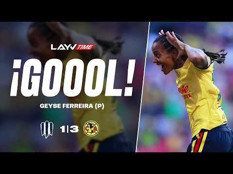 GEYSE DA SILVA GOAL! | Perfect penalty kick | Rayadas 1 - 3 América | Layvtime