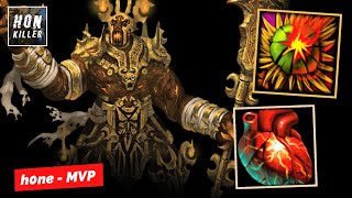 HoN Pharaoh HELLFLOWER with BEHEMOTH'S HEART - MVP screenshot 5