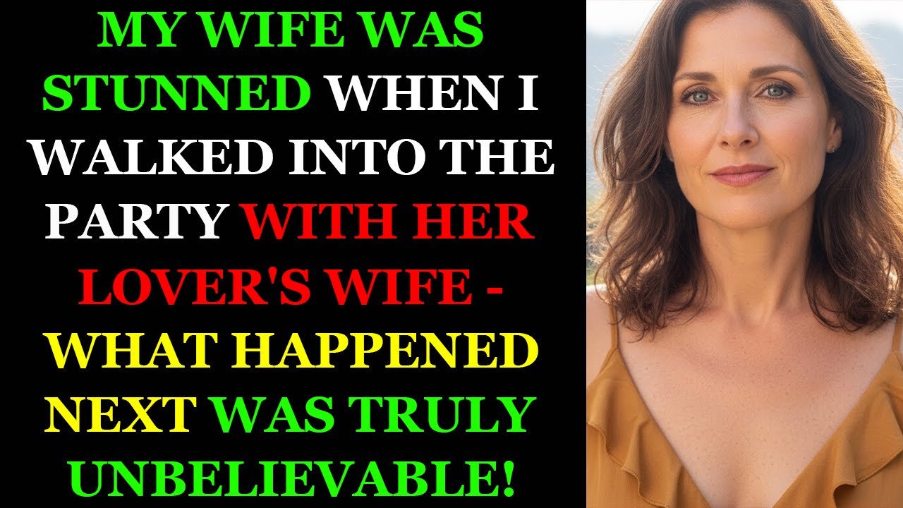 My Wife Was Stunned When I Walked Into The Party With Her Lover s Wife my-wife-was-stunned-when-i-walked-into-the-party-with-her-lover-s-wife