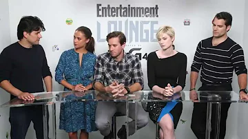 Man from U.N.C.L.E. Cast Comic Con Interview with Entertainment Weekly
