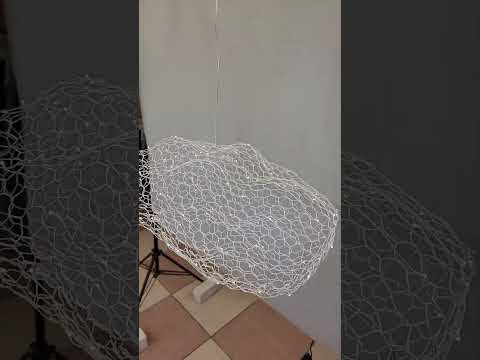 Підвіс світлодіодний хмаринка Artlight 2W до 5 м² колір Білий YDD500/350, відео 1