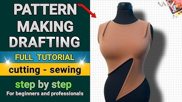 Bodice & Collar Design in 3 Steps | Pattern, Cut & Sew + Pro Fit