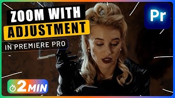 How to ZOOM with ADJUSTMENT LAYER in Premiere Pro