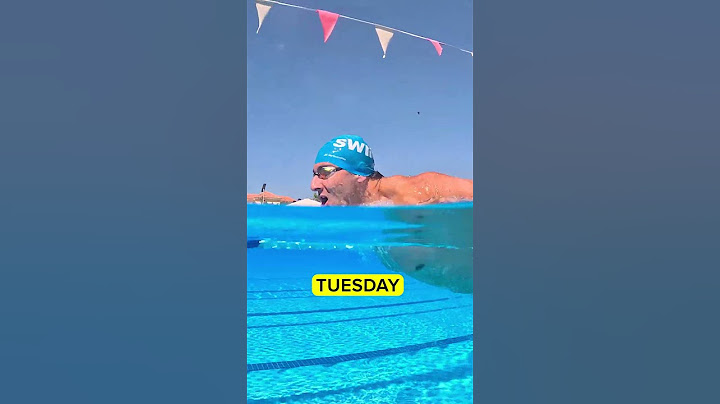 My Week as a Swimmer Looks Like THIS...