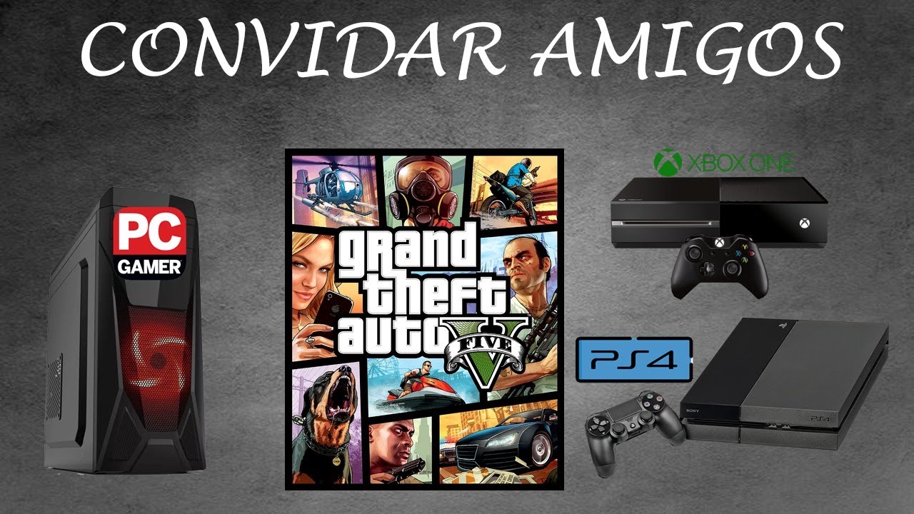 Como JOGAR GTA 5 com AMIGOS do PC em 2023! 