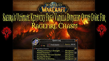 Vanilla Dungeon Quest Guide for Ragefire Chasm