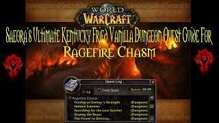 Vanilla Dungeon Quest Guide for Ragefire Chasm