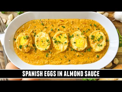 The BEST-EVER Spanish Eggs | Huevos en Salsa de Almendras Recipe