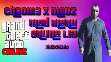 GTA 5 Online - Mod Menu Xbox360 - Made By Chr0m3 x MoDz