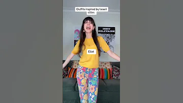 Israeli Cities As Outfits 