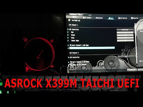 ASRock X399M Taichi Mainboard UEFI Einstellungen