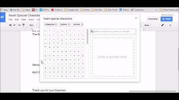Hot Tip: Here are some special characters