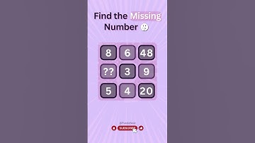 Unmask the Hidden Number: Math Puzzle Unveiled! #quiz #puzzle #brainteasing #games