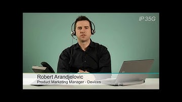 OpenScape IP 35G Video Tutorial | Using a Headset