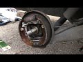 Pressed wheel bearing replacement (without a press...)